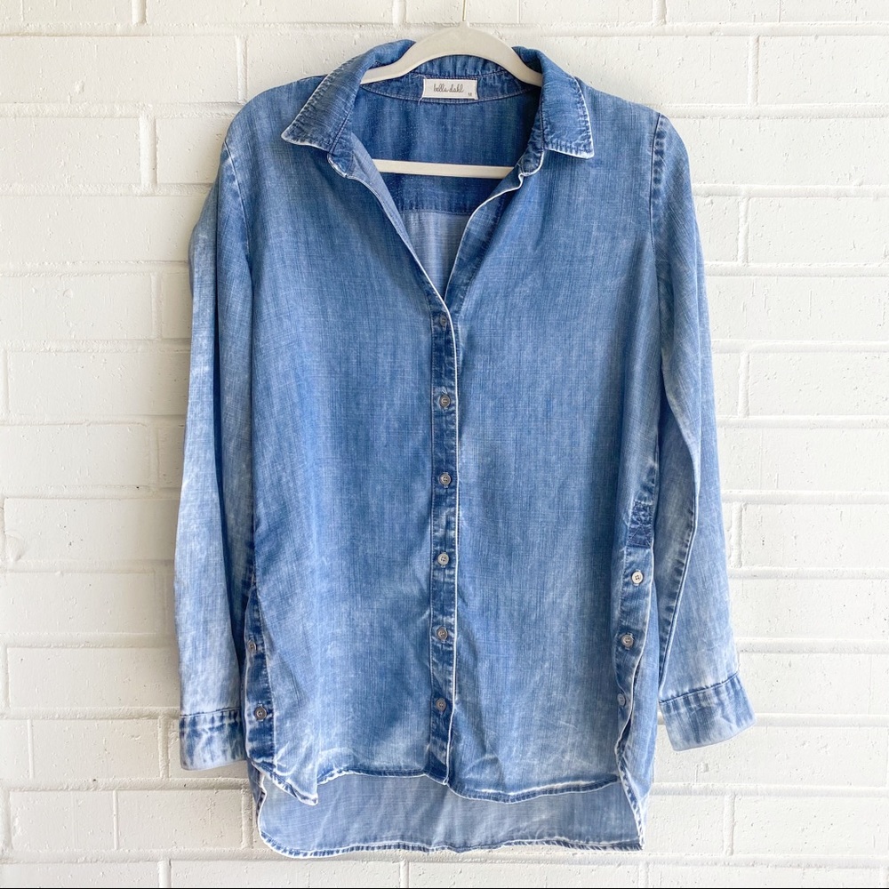 Bella Dahl Button Side Tunic - Picture 1 of 7